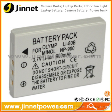 Lithium-ion Rechargeable Battery For Olympus Li-80b For T-100 T-110 And X-960 Cameras 